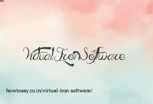 Virtual Iron Software