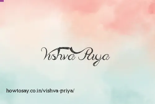 Vishva Priya