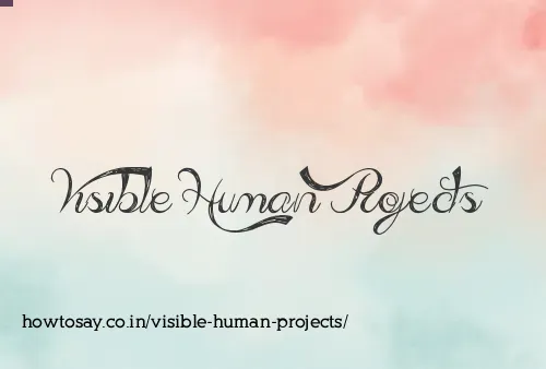 Visible Human Projects