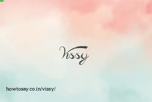 Vissy