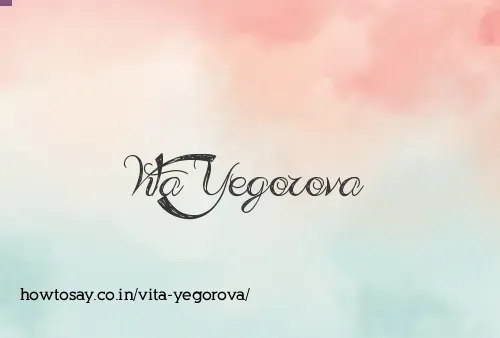 Vita Yegorova