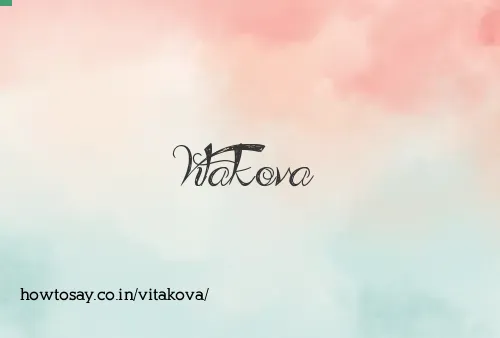 Vitakova