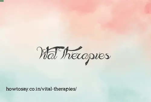 Vital Therapies