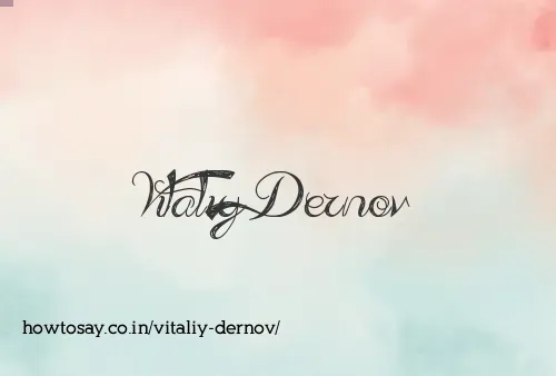 Vitaliy Dernov