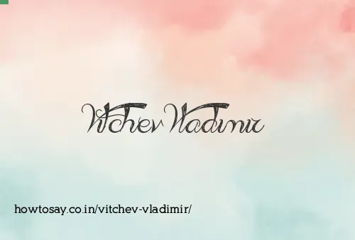 Vitchev Vladimir