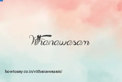 Vithanawasam