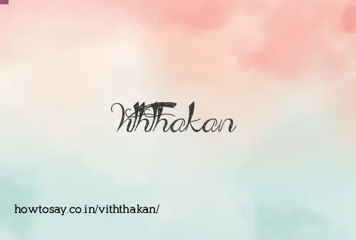 Viththakan
