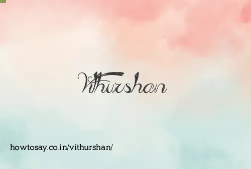 Vithurshan