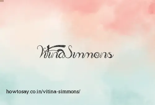 Vitina Simmons