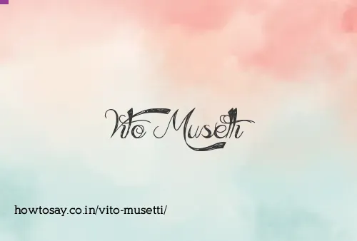 Vito Musetti