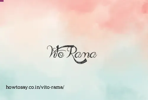 Vito Rama