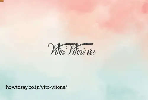 Vito Vitone