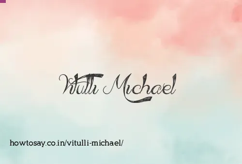 Vitulli Michael