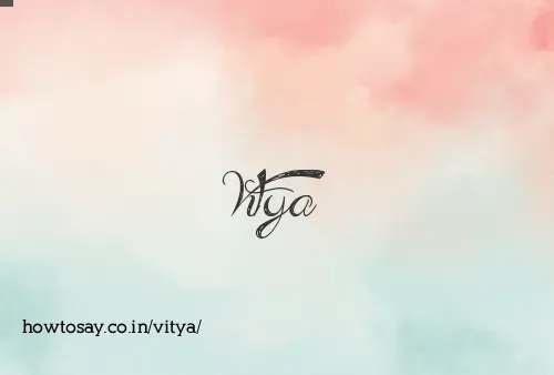 Vitya