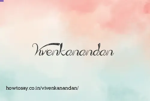 Vivenkanandan