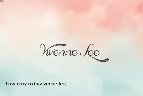 Vivenne Lee