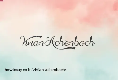 Vivian Achenbach