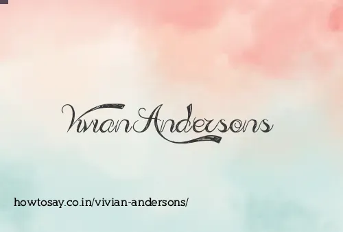 Vivian Andersons
