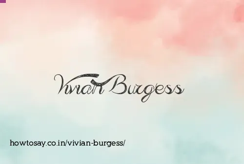 Vivian Burgess