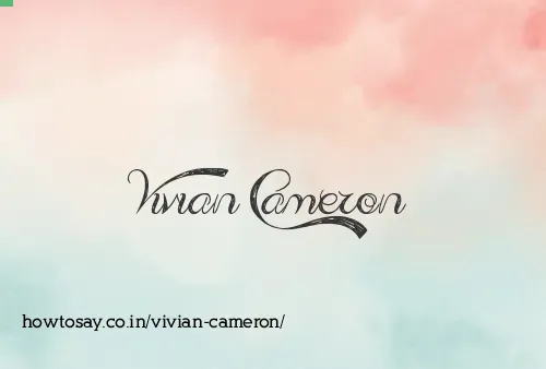 Vivian Cameron