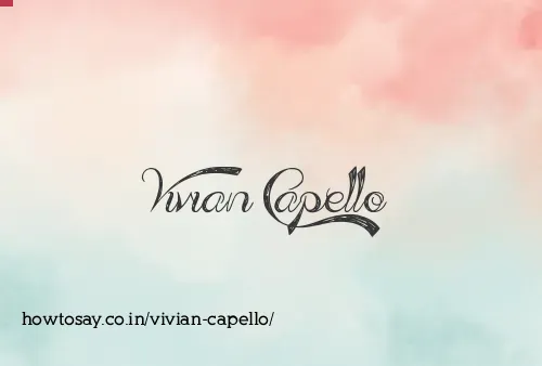 Vivian Capello