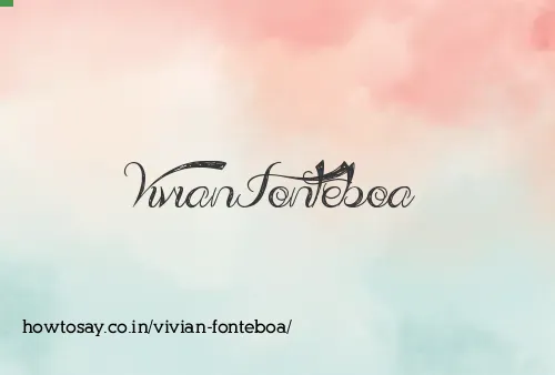 Vivian Fonteboa