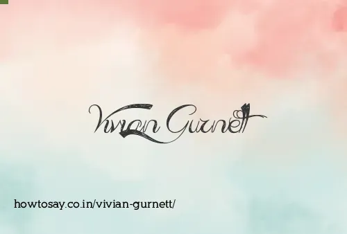 Vivian Gurnett