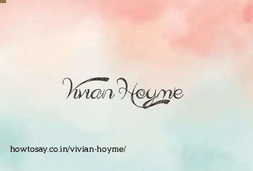 Vivian Hoyme
