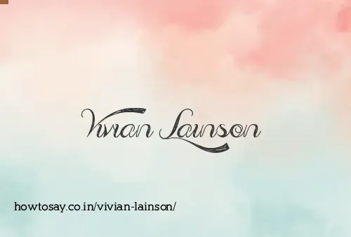 Vivian Lainson