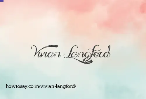 Vivian Langford