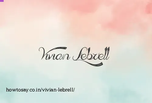 Vivian Lebrell