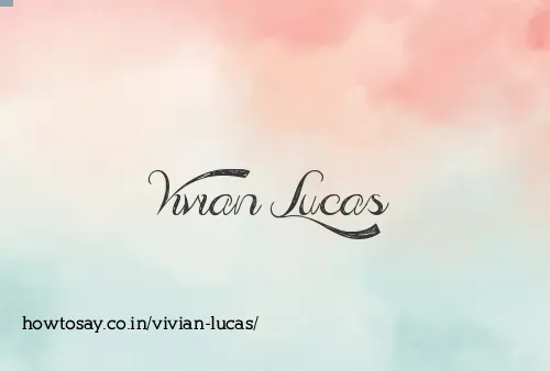 Vivian Lucas