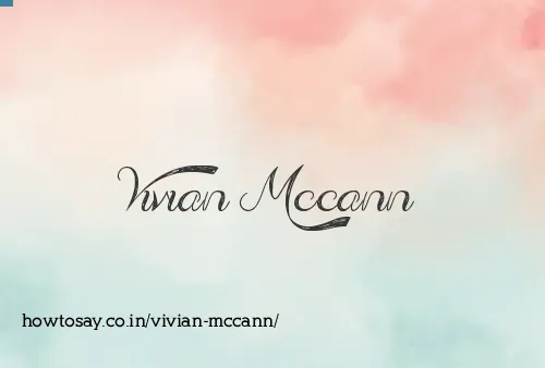 Vivian Mccann