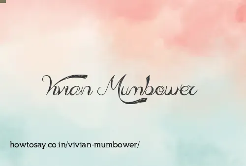 Vivian Mumbower