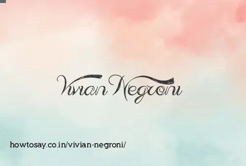 Vivian Negroni