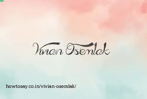 Vivian Osemlak