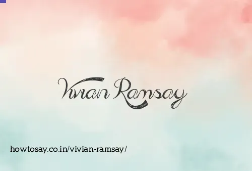 Vivian Ramsay