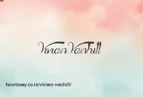 Vivian Vanhill