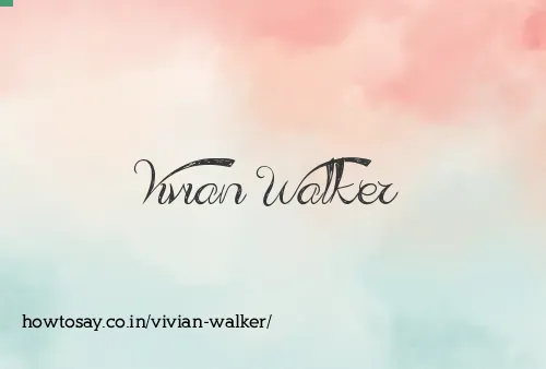 Vivian Walker