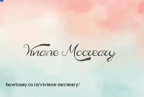 Viviane Mccreary