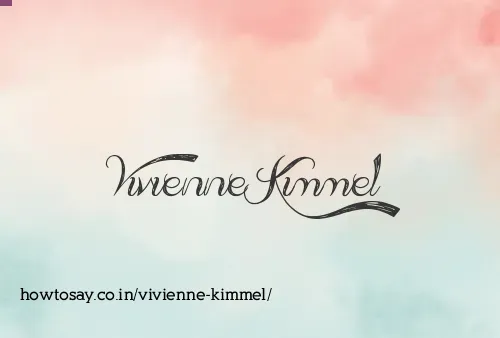 Vivienne Kimmel