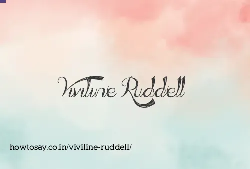 Viviline Ruddell