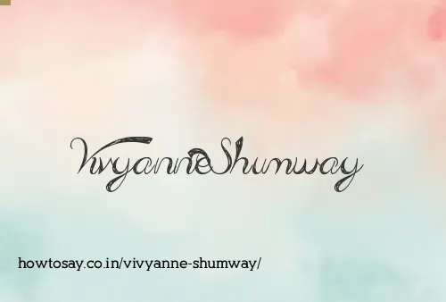 Vivyanne Shumway