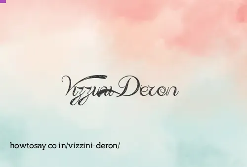 Vizzini Deron