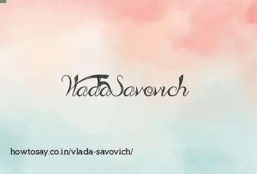 Vlada Savovich