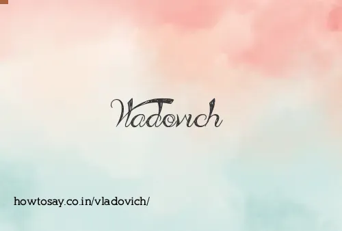 Vladovich