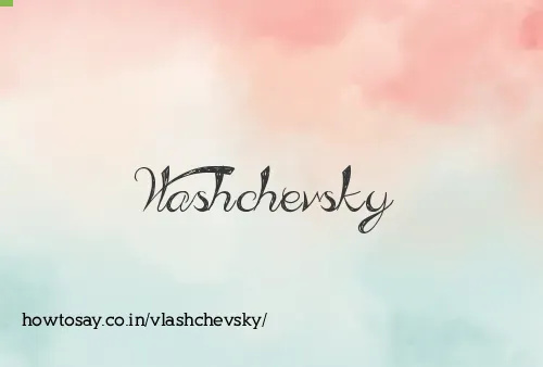 Vlashchevsky
