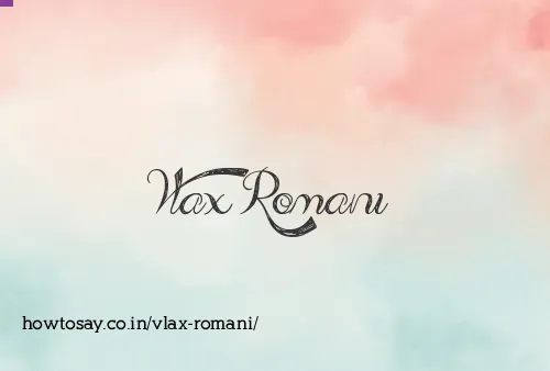 Vlax Romani