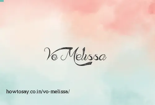 Vo Melissa