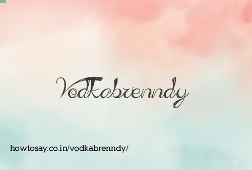 Vodkabrenndy